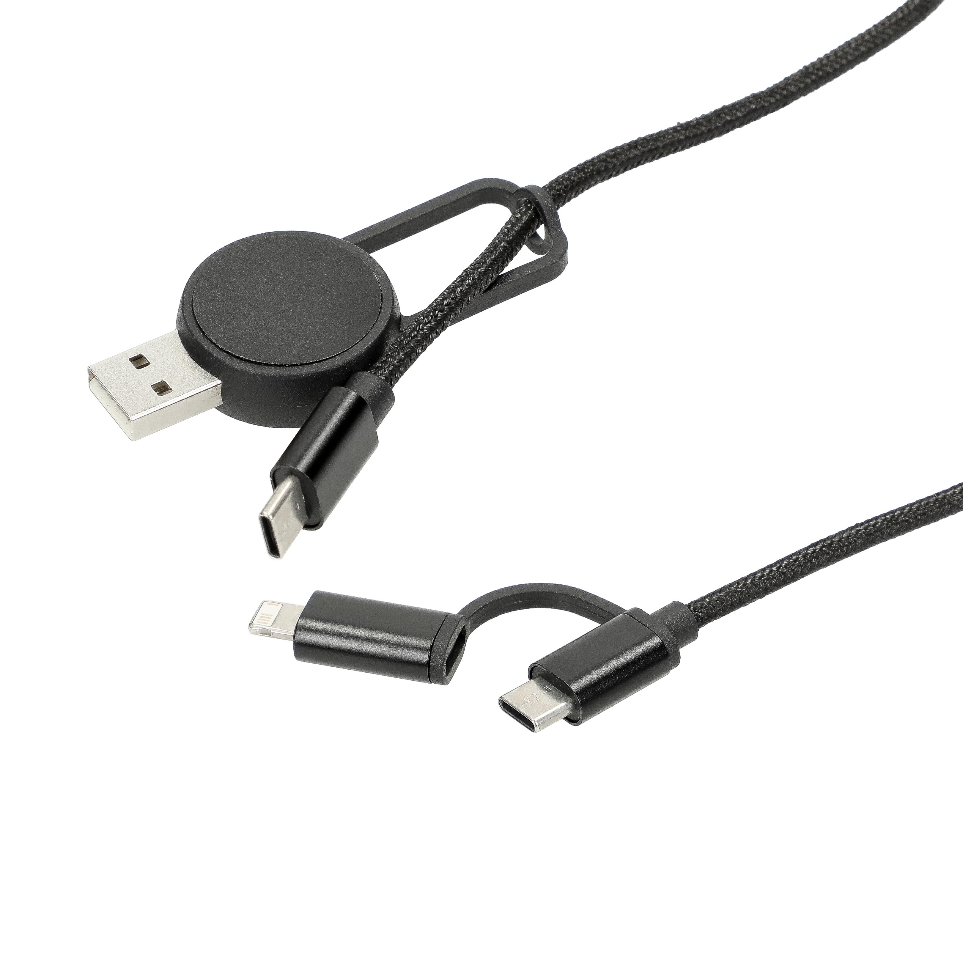 Schnell-Ladekabel "Flexi", 5 in 1