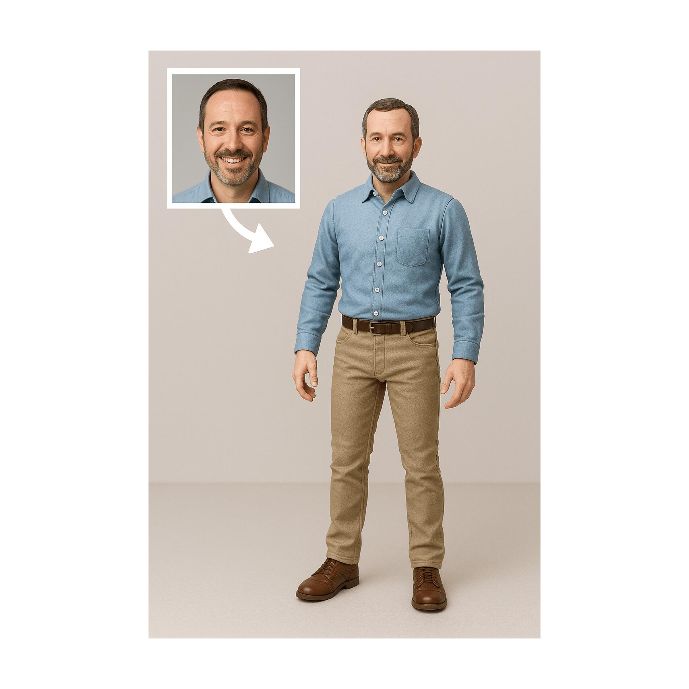 Personalisierbare 3D-Figur - Serienfertigung ab 100 Stück