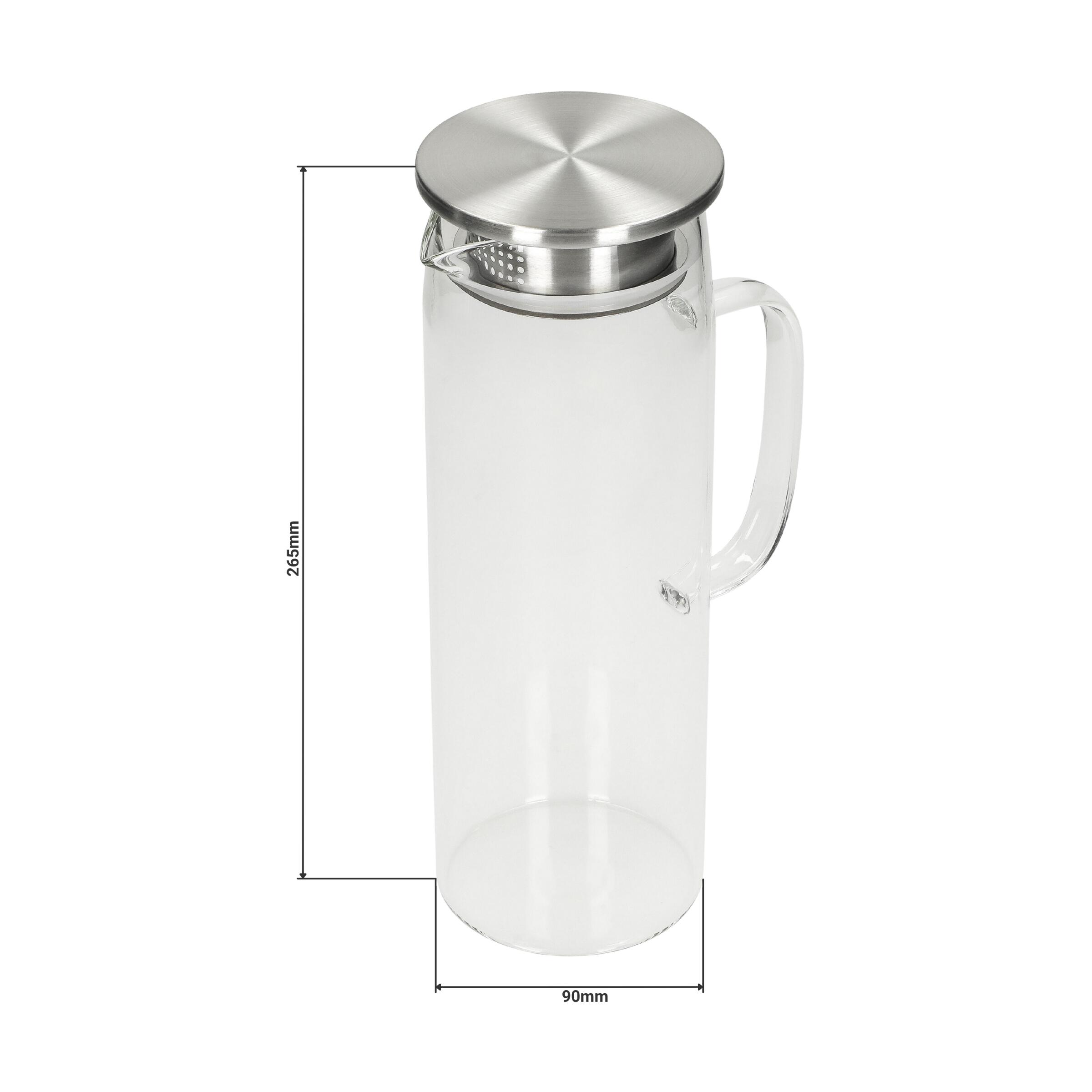 Glaskaraffe "Vivara",1,5l
