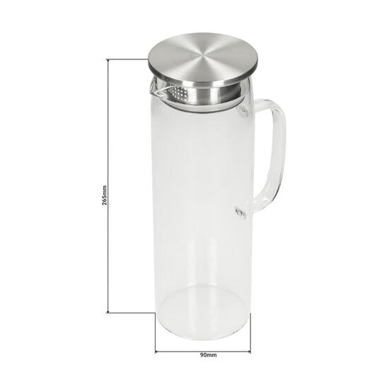 Glaskaraffe "Vivara",1,5l