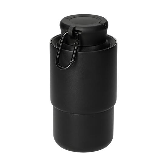 Edelstahlbecher mit Karabiner "Trail"