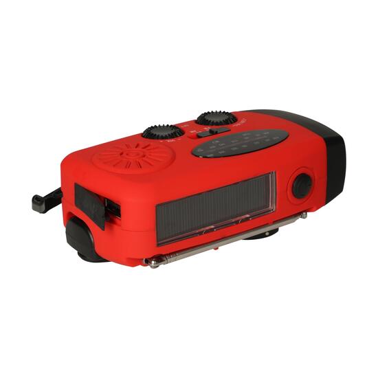 Kurbelradio mit Taschenlampe "Volt"