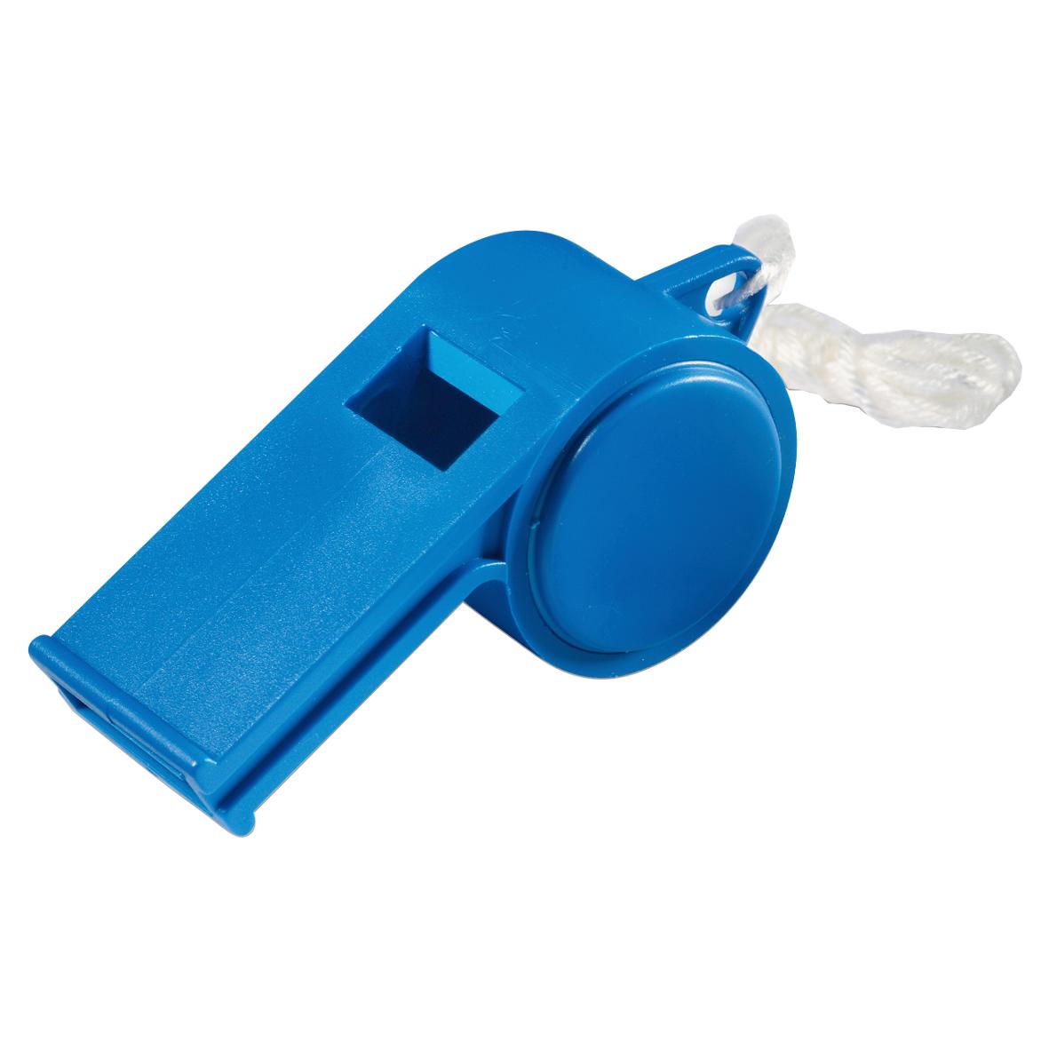 Trillerpfeife "Sport", mit Kordel, uni-colour