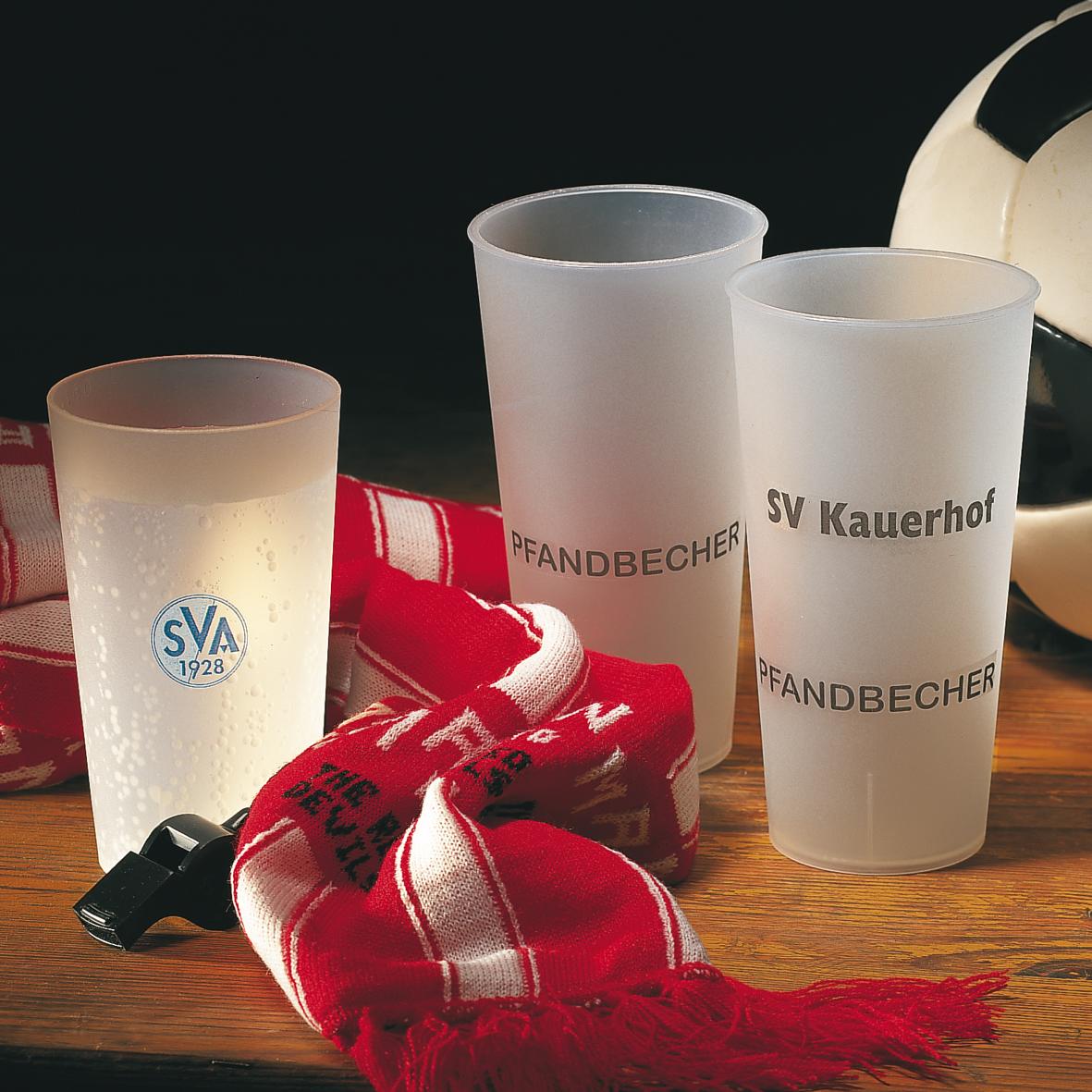 Trinkbecher "Mehrweg" 0,5 l