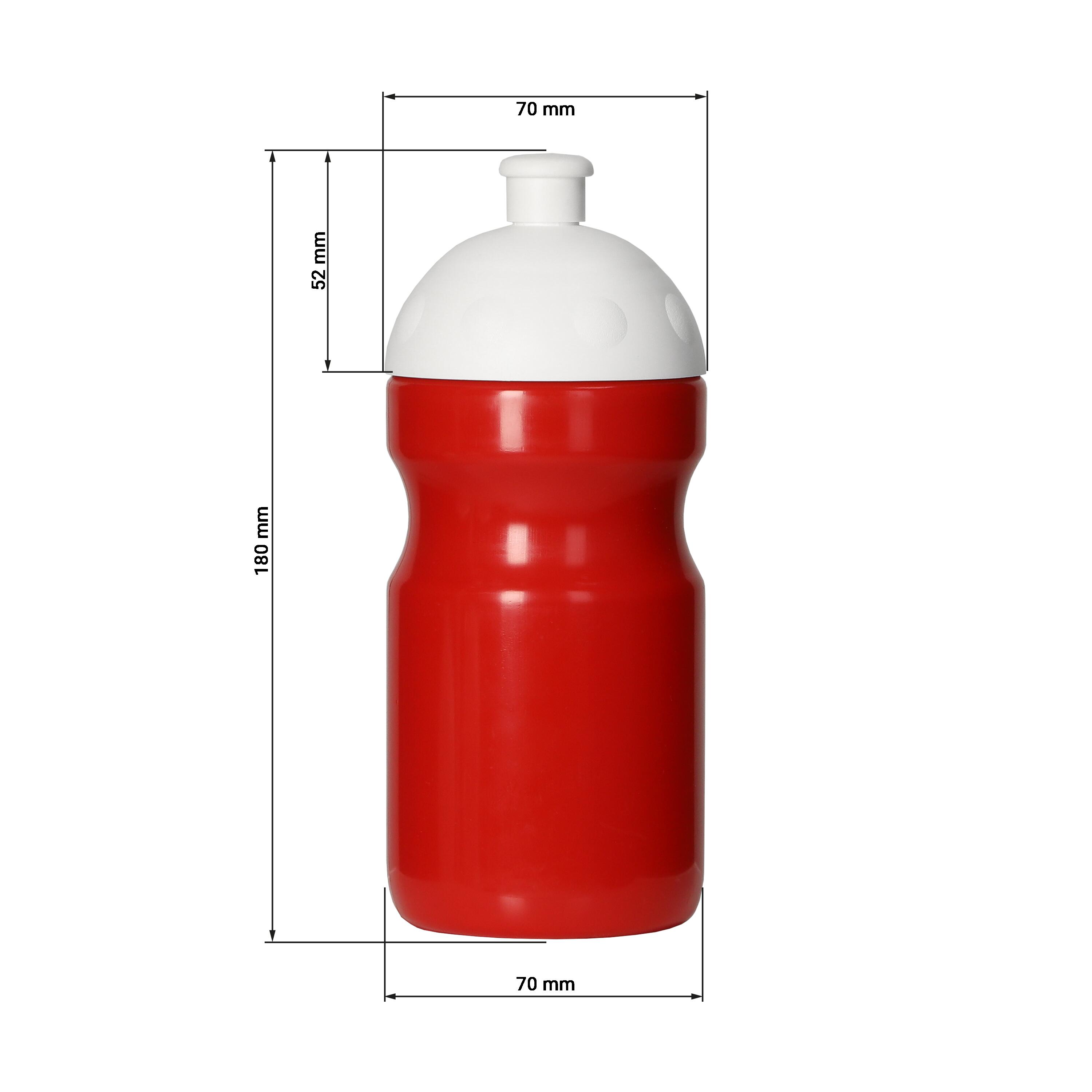 Trinkflasche "Fitness" 0,5 l mit Saugverschluss