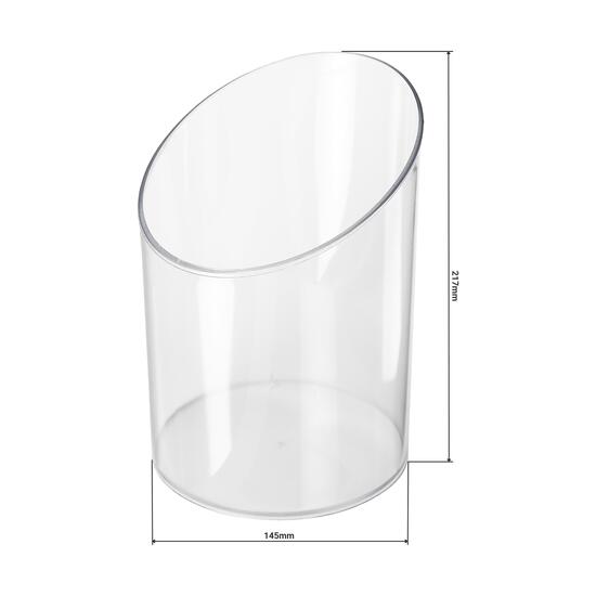 Acrylbox "Schütte" unbefüllt