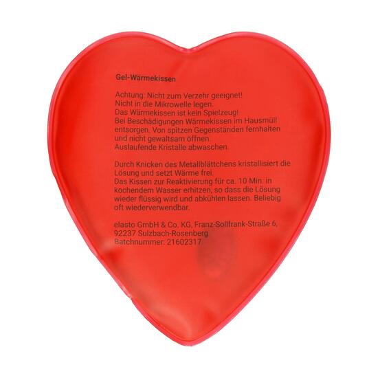 Gel-Wärmekissen "Herz"