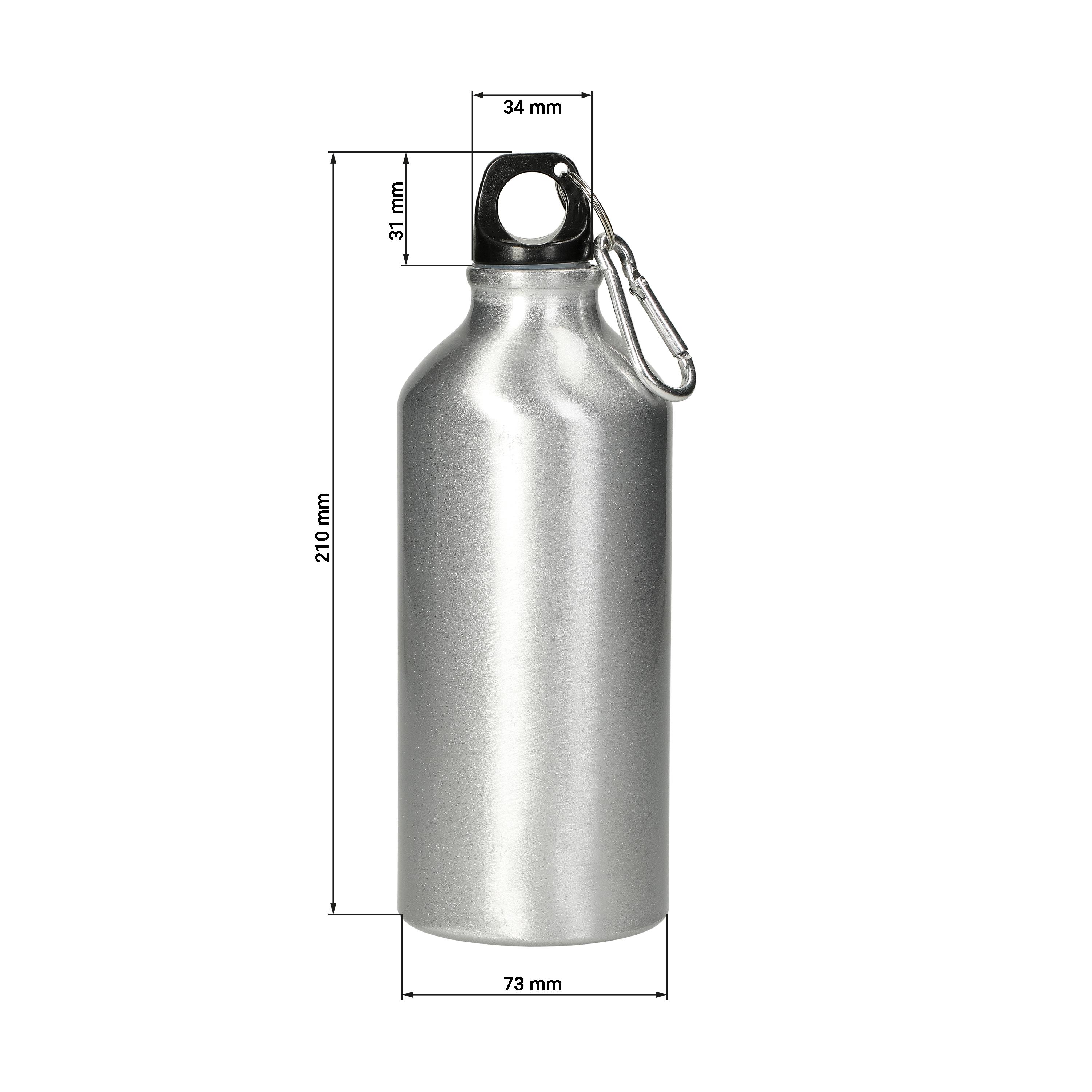 Aluminiumflasche "Sporty" 0,6 l