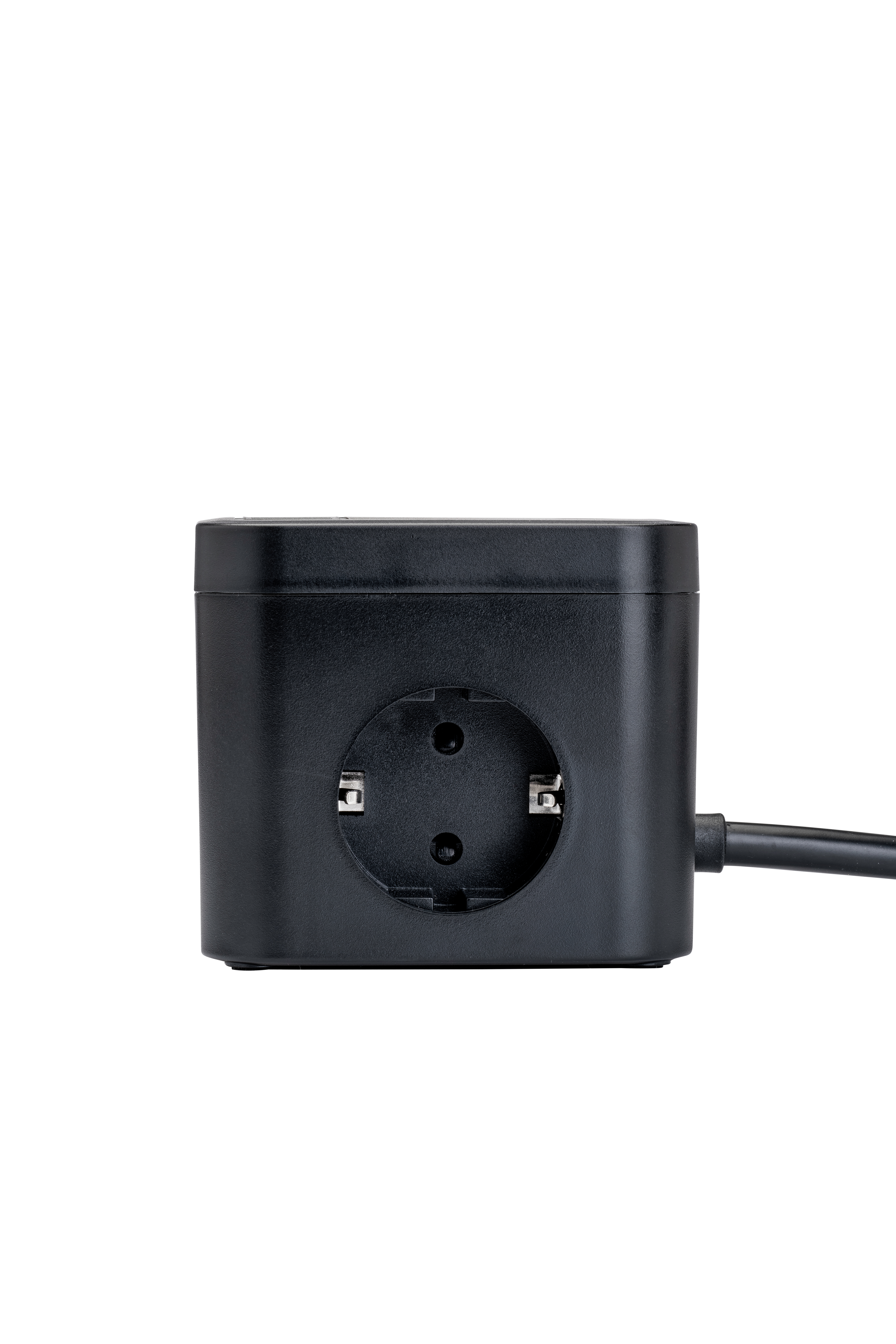 PLUG Steckdosenwürfel schwarz