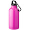 Oregon 400 ml Aluminium Trinkflasche mit Karabinerhaken