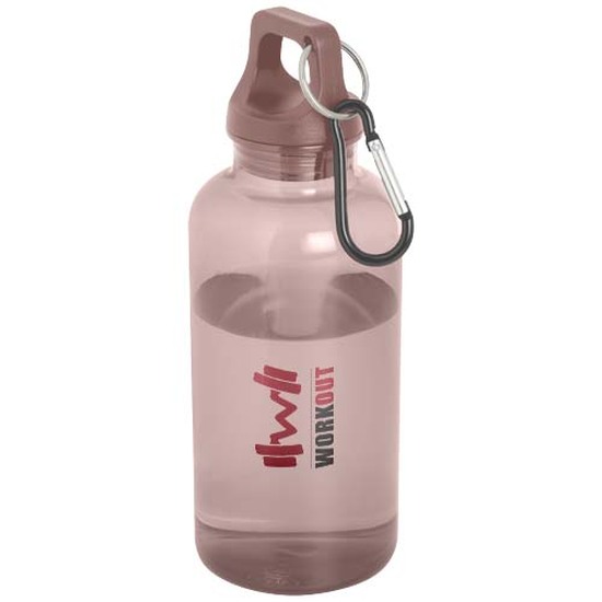Oregon 400 ml RCS-zertifizierte Trinkflasche aus recyceltem Kunststoff mit Karabiner