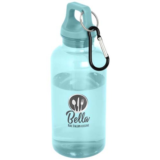 Oregon 400 ml RCS-zertifizierte Trinkflasche aus recyceltem Kunststoff mit Karabiner