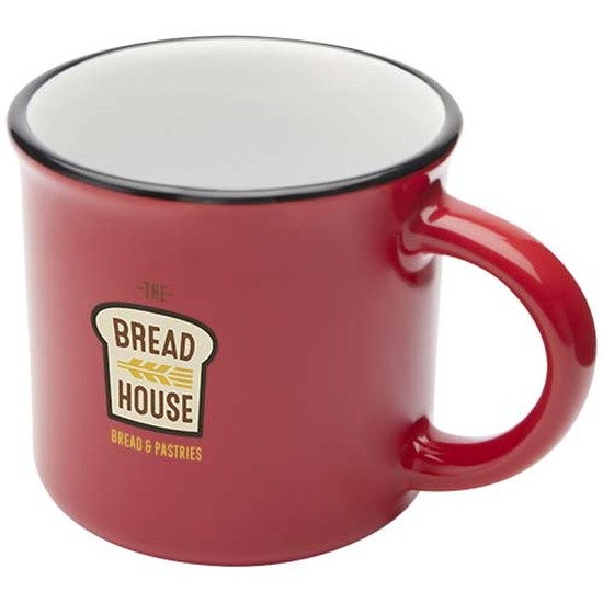 Bari Keramiktasse 240 ml mit glänzender Oberfläche