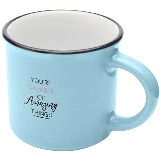 Bari Keramiktasse 240 ml mit glänzender Oberfläche