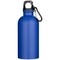 Oregon 400 ml matte RCS-zertifizierte einwandige Trinkflasche aus recyceltem Edelstahl mit Karabinerhaken