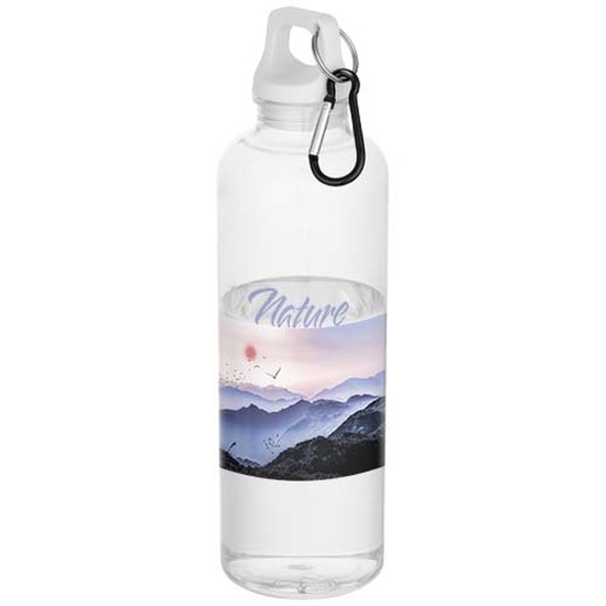 Oregon 750 ml RCS-zertifizierte Trinkflasche aus recyceltem Kunststoff mit Karabinerhaken