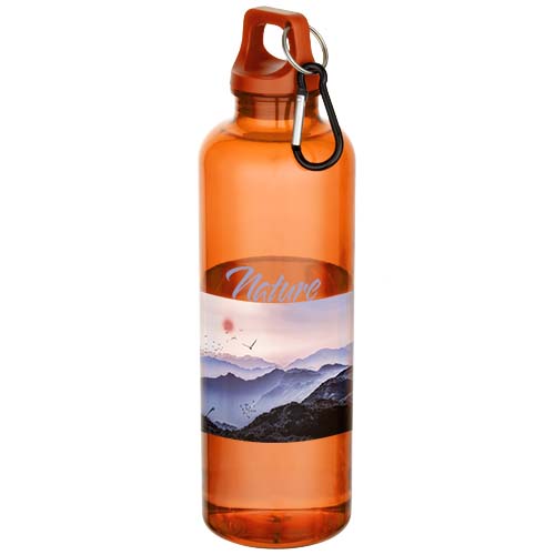 Oregon 750 ml RCS-zertifizierte Trinkflasche aus recyceltem Kunststoff mit Karabinerhaken