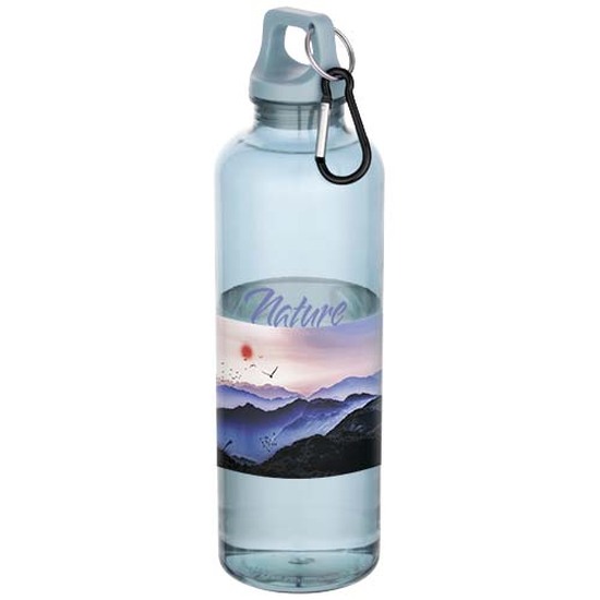 Oregon 750 ml RCS-zertifizierte Trinkflasche aus recyceltem Kunststoff mit Karabinerhaken