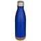 Cove 500 ml doppelwandige, vakuumisolierte Trinkflasche aus Edelstahl mit Korkdetails