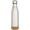 Cove 500 ml doppelwandige, vakuumisolierte Trinkflasche aus Edelstahl mit Korkdetails
