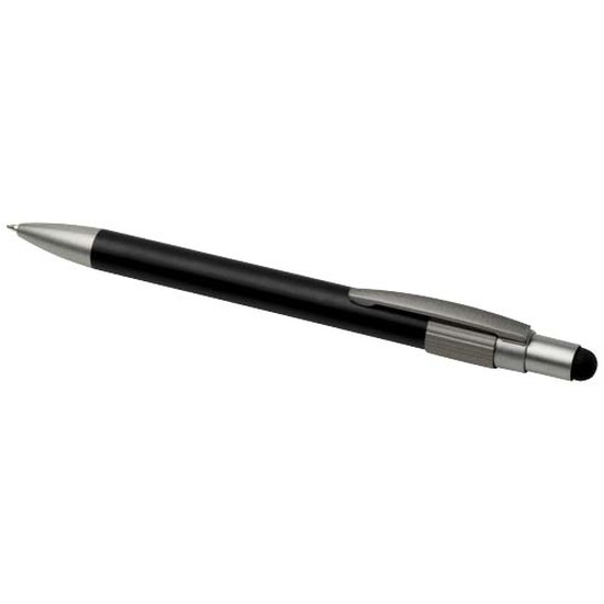 Rill RCS recycelter Kugelschreiber mit Stylus und Fidget Spinner (schwarze Mine)