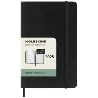 Moleskine Softcover 12 Monate Wochenkalender, Pocket-Format – Deutsch