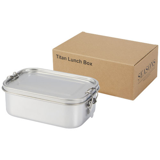 Titan 750 ml Lunchbox aus recyceltem Edelstahl