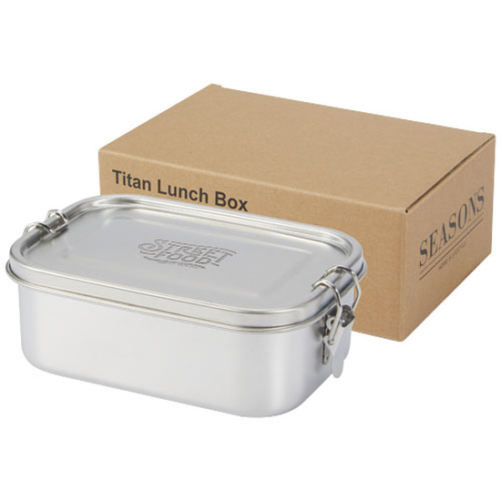 Titan 750 ml Lunchbox aus recyceltem Edelstahl