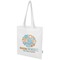 Madras Blend 140 g/m² Tragetasche aus GRS-recycelter Baumwolle 7L