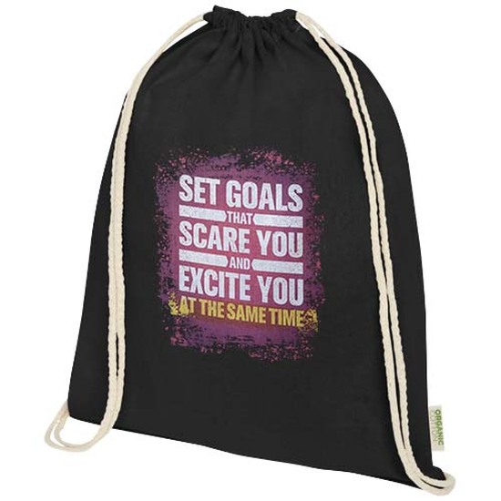 Odisha 140 g/m² OCS Bio-Sportbeutel 5L