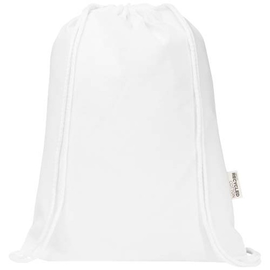 Peru Blend 180 g/m² Sportbeutel aus GRS recycelter Baumwolle 5L