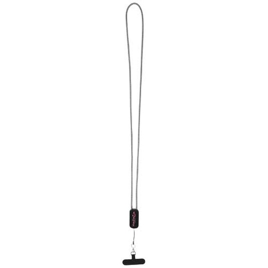 Anser Smartphone Lanyard aus recyceltem Kunststoff mit 27 W 5-in-1 integriertem Kabel