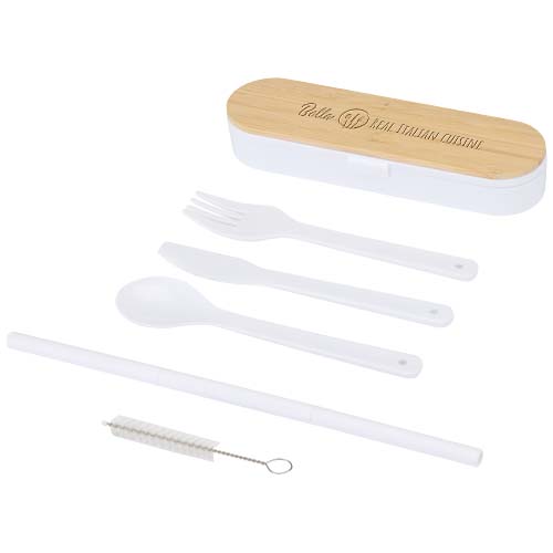 Runa Besteckset mit Bambusdeckel