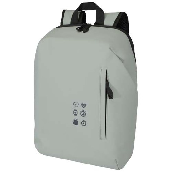 Resi Plus 15" GRS recycelter diebstahlsicherer Rucksack 18L