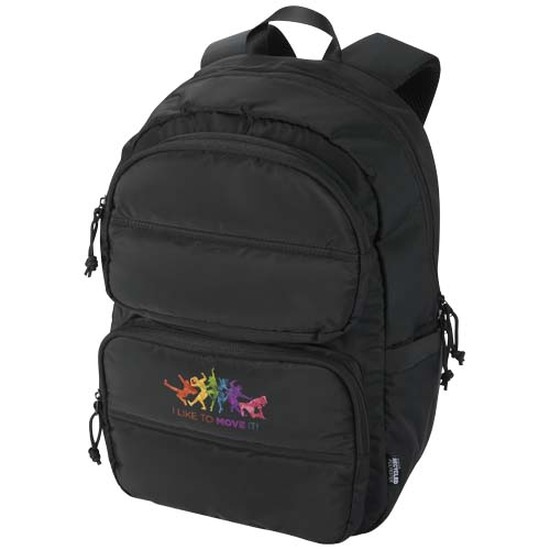 Puffer 15,6" GRS recycelter Laptoprucksack 18L