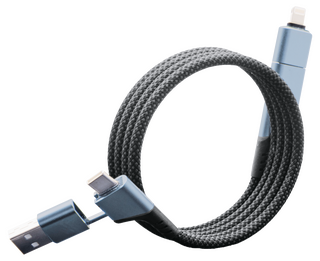 C52 100W 4-in-1 Ladekabel aus rPET