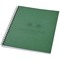 Desk-Mate® A5 recyceltes farbiges Notizbuch mit Spiralbindung