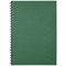Desk-Mate® A5 recyceltes farbiges Notizbuch mit Spiralbindung