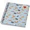 Desk-Mate® A6 farbiges Notizbuch mit Spiralbindung