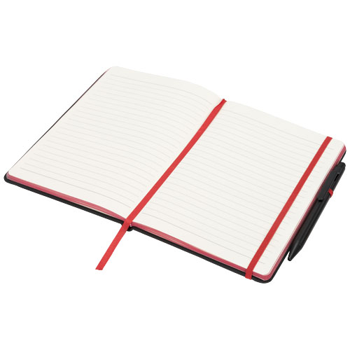 Noir Edge A5 Notizbuch mit farbigem Rand