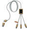 SCX.design C49 5-in-1 Ladekabel mit Leuchtlogo