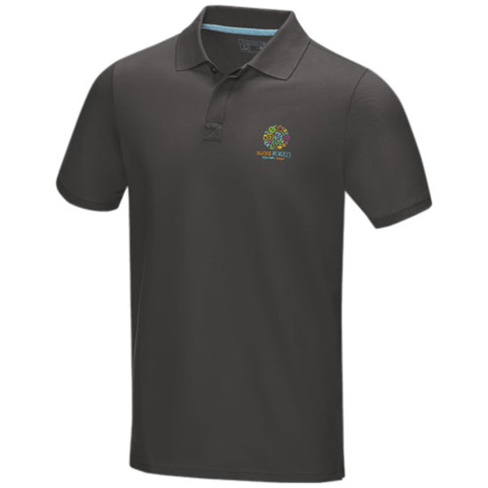 Graphite Poloshirt aus Bio-Baumwolle für Herren