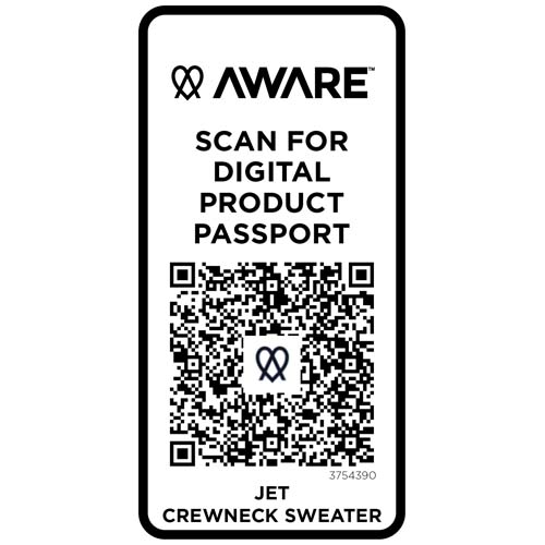 Jet Unisex Aware™ Pullover mit Rundhalsausschnitt aus recyceltem Material