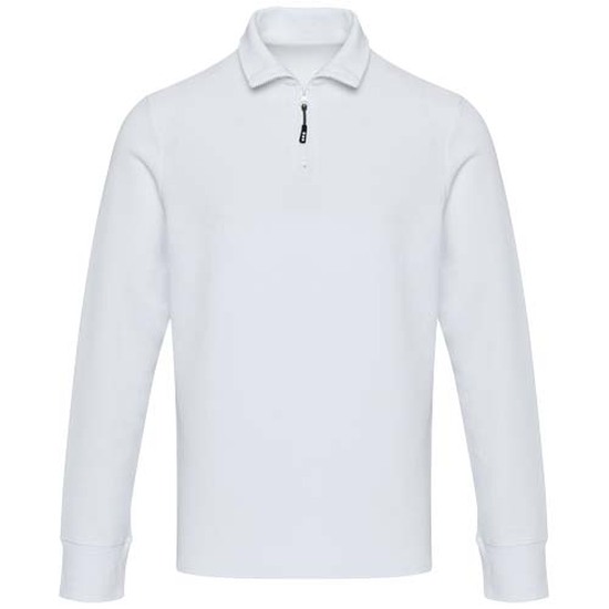 Zeus Langarm Poloshirt Unisex mit Reißverschluss