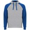 Badet zweifarbiger Kapuzenpullover Unisex