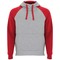 Badet zweifarbiger Kapuzenpullover Unisex