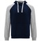 Badet zweifarbiger Kapuzenpullover Unisex