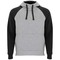 Badet zweifarbiger Kapuzenpullover Unisex