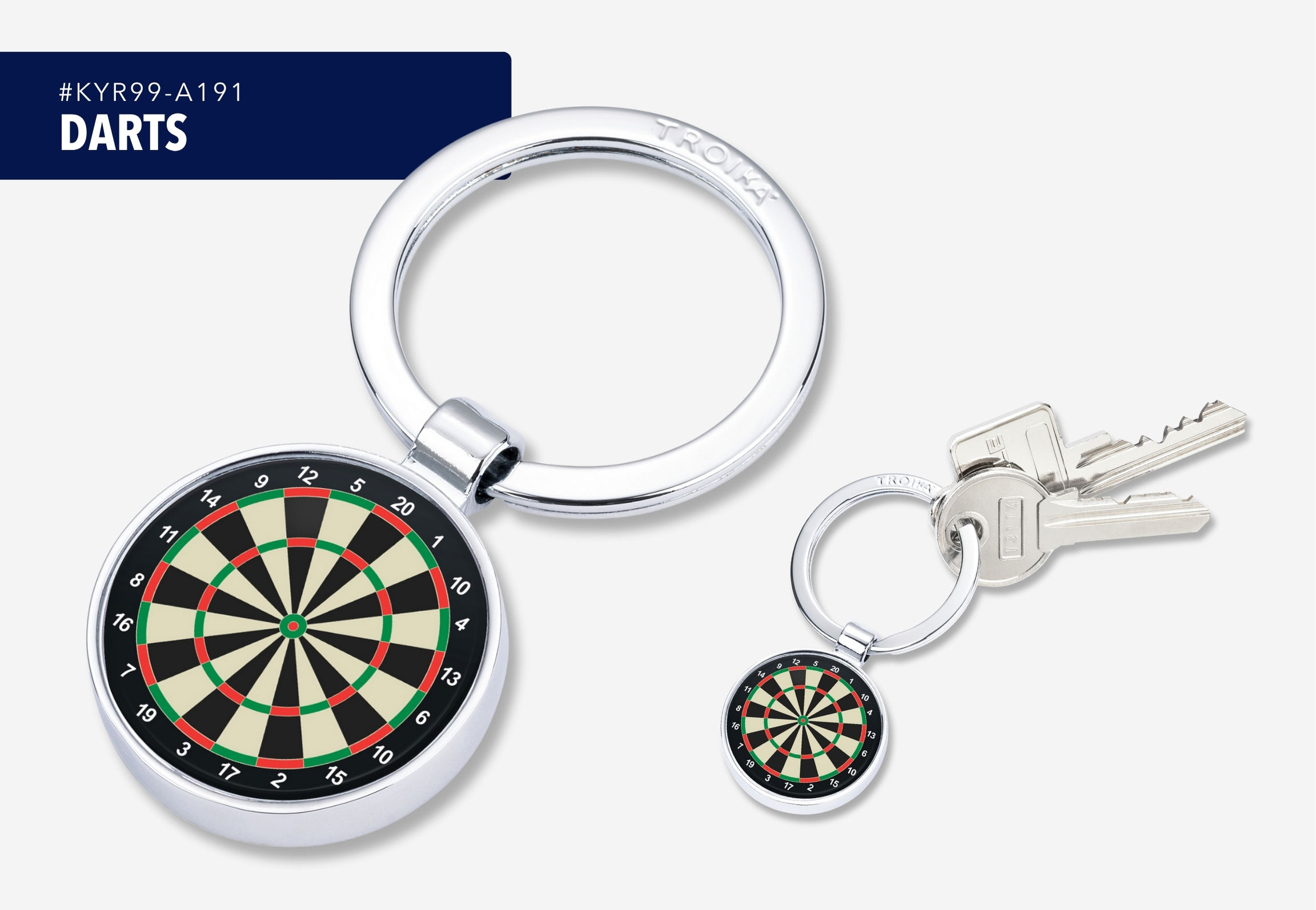 TROIKA Schlüsselanhänger DARTS