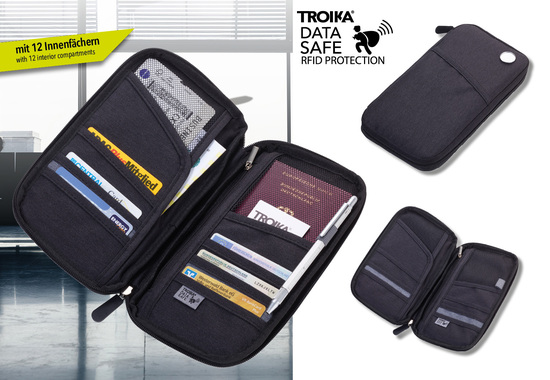 TROIKA Etui SAFE FLIGHT mit Motiv